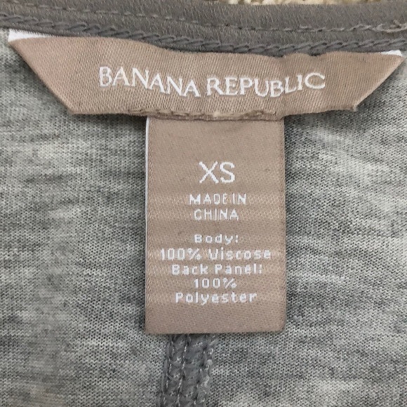 Banana Republic Mixed Media Casual Top - Picture 6 of 6